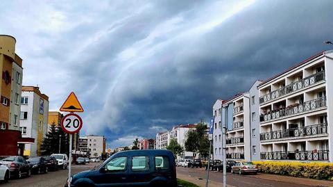 Front burzowy w Białymstoku 14.05.25