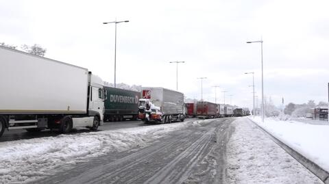 Gigantyczne korki na autostradzie A36 we Francji