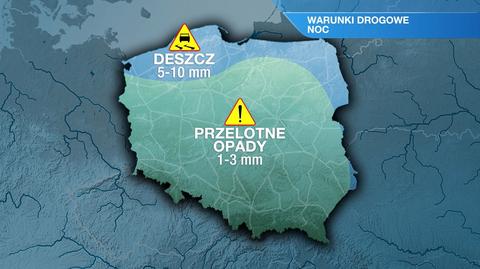 Warunki drogowe w nocy