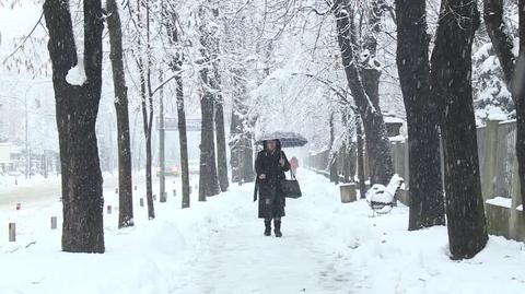 Obfite opady śniegu w Bośni i Hercegowinie