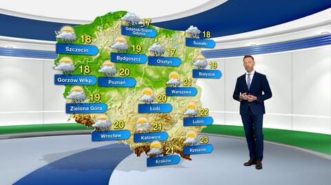 Weather forecast for Tuesday