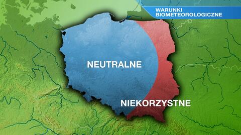 Warunki biometeo w piątek