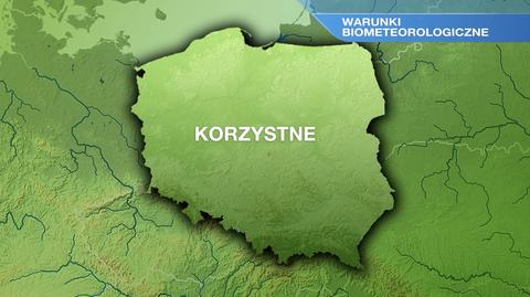 Warunki biometeo w środę