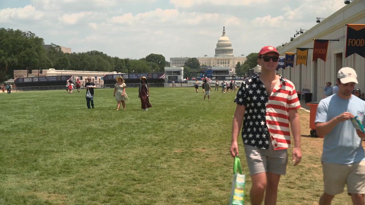 US heatwave cancels Fourth of July parades in Washington and Philadelphia