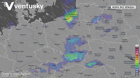 Prognozowane opady deszczu w kolejnych dniach 
