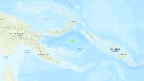 Trzęsienie ziemi w Papugi Nowej Gwinei