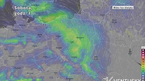 Opady w najbliższych dniach