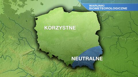 Warunki biometeo we wtorek