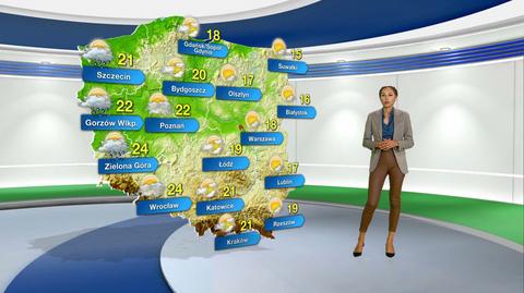 Prognoza pogody na poniedziałek 27.09