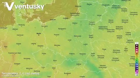 Prognozowana temperatura na najbliższe dni