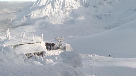 Tatry są oblepione śniegiem