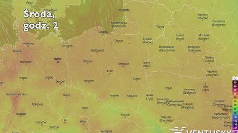 Temperatura w kolejnych dniach (Ventusky.com) | wideo bez dźwięku