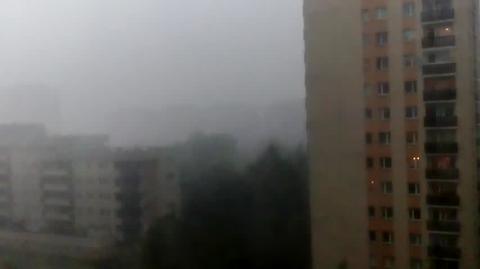 Nawałnica nad Warszawą 26.06.2016