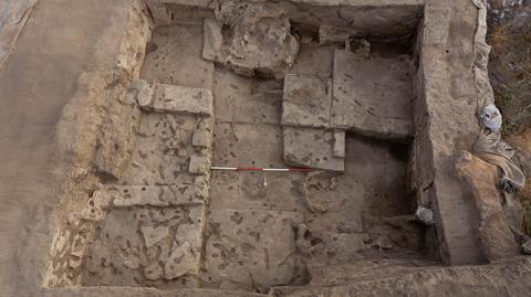 Konstrukcja odkryta przez polskich archeologów w Turcji