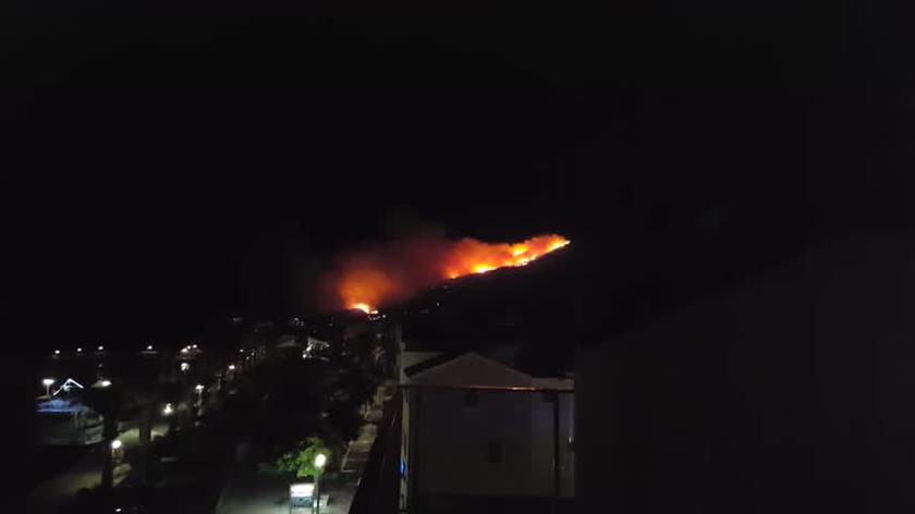 Kolejna noc. Kolejny pożar w Tucepi w Chorwacji