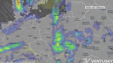 Prognozowane porywy wiatru w kolejnych dniach