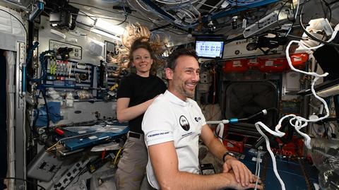 Powrót Polaka z kosmosu minuta po minucie 