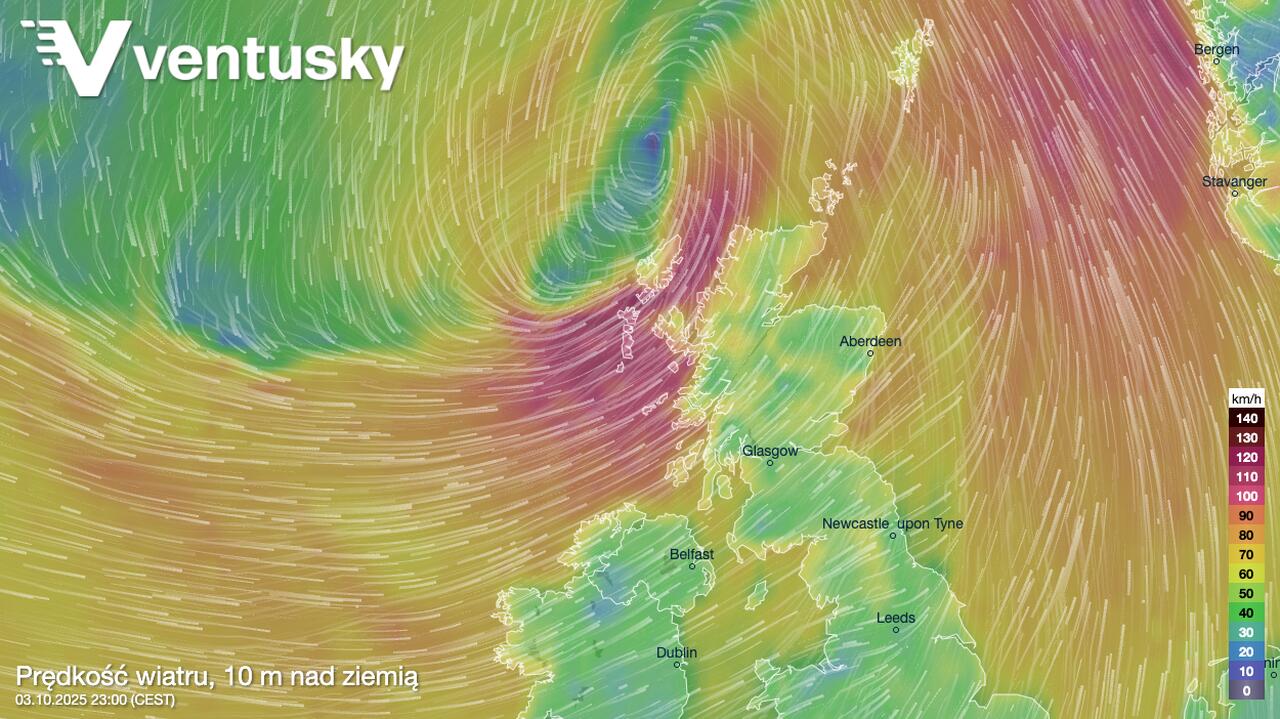 Amy nadciąga na Wyspy Brytyjskie. Może sparaliżować transport