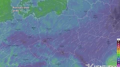 Temperatura w najbliższych dniach (ventusky.com)
