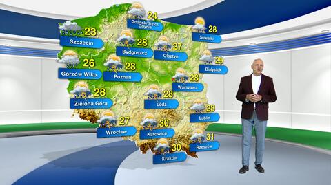 Prognoza pogody na niedzielę
