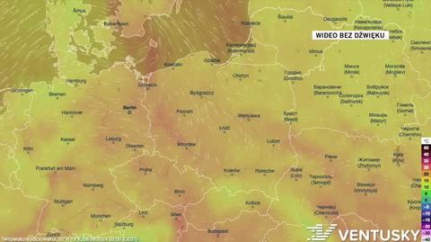 Prognozowana temperatura w najbliższych dniach