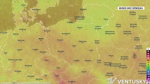 Prognozowana temperatura w najbliższych dniach