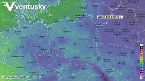 Prognozowana temperatura w najbliższych dniach