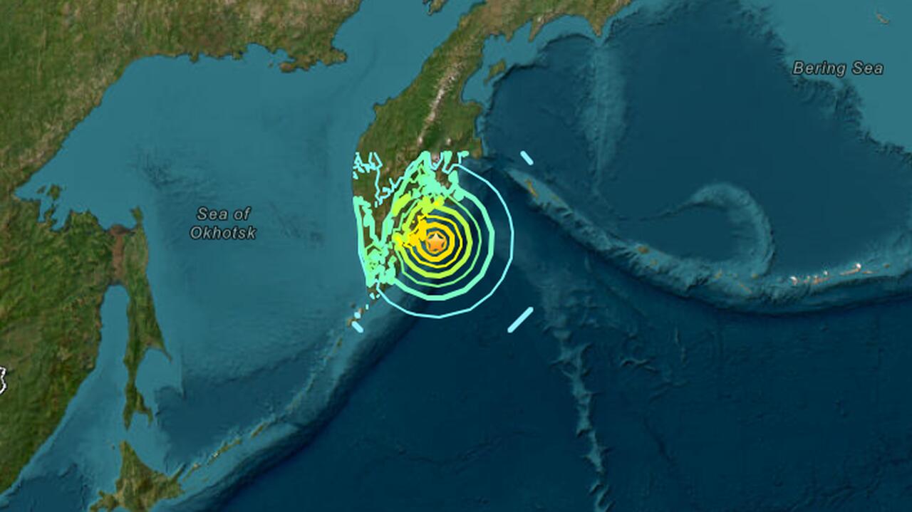 Silne trzęsienie ziemi u wybrzeży Rosji. Ryzyko tsunami