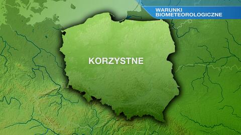Warunki biometeo we wtorek