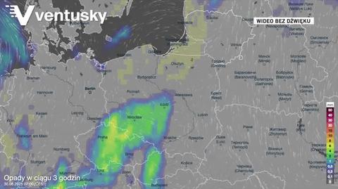 Opady w sobotę