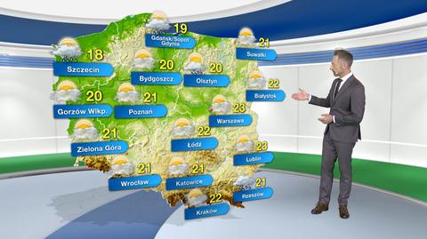 Prognoza pogody na piątek 