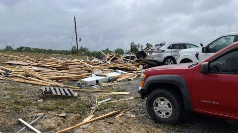 Tornado w stanie Kentucky