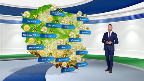 Prognoza pogody na czwartek 23.06