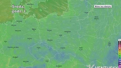 Temperatura w następnych dniach