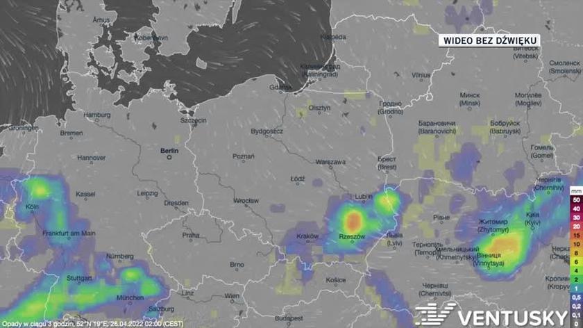 Previsión de lluvias para mayo