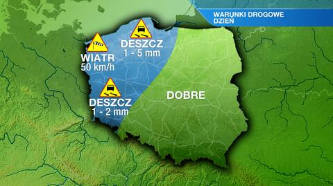 Warunki drogowe w środę
