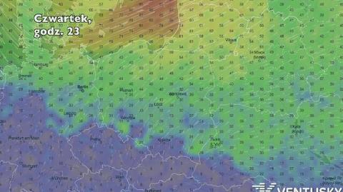 Porywy wiatru (Ventusky.com) | wideo bez dźwięku