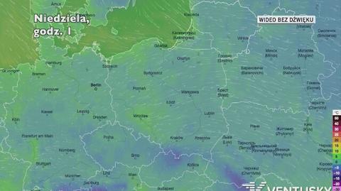 Prognozowana temperatura w najbliższych dniach