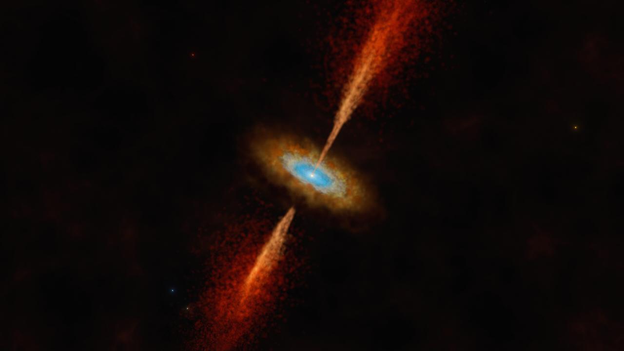 Grand Nuage de Magellan.  Un disque autour d’une étoile d’une autre galaxie a été découvert pour la première fois