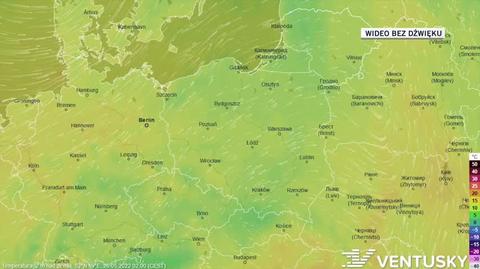 Prognoza temperatury na kolejne dni