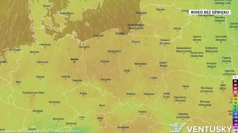 Prognoza temperatury na okres 27.09-01.10