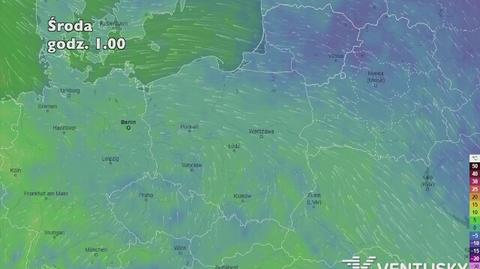 Prognoza temperatury na pięć dni (ventusky.com)