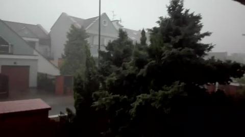 burza w Warszawie
