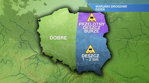 Warunki drogowe w piątek 17.06