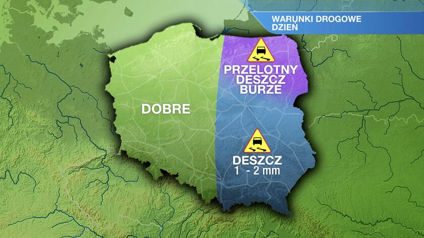 Warunki drogowe w piątek 17.06