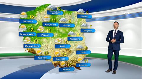 Prognoza pogody na wtorek