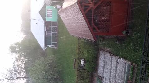 Burza w miejscowości Libusza