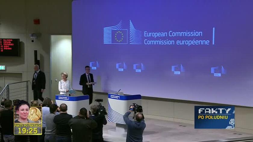 Komisja Europejska przyjęła Europejski Zielony Ład - materiał "Faktów po południu"
