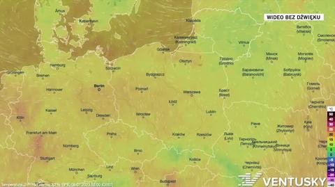 Prognozowana temperatura w najbliższych dniach