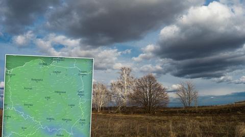 Prognozowana temperatura w kolejnych dniach